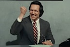 Cory Michael Smith as Chevy Chase in Saturday Night