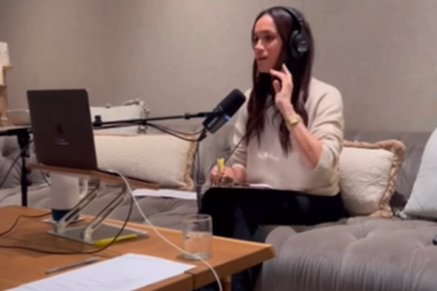 Meghan, the Duchess of Sussex, in a preview clip for her new podcast Confessions of a Female Founder.