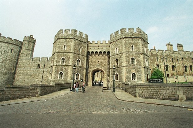 Windsor Castle is one of the royal family's residences in the UK.