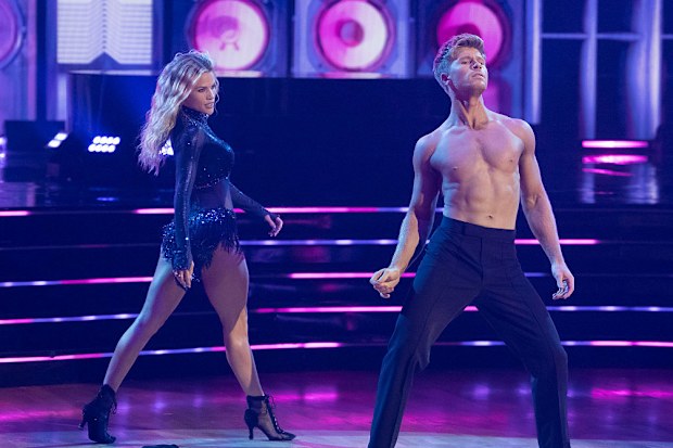 DANCING WITH THE STARS - "TikTok Night" - From the "For You Page" to center stage, the 12 remaining couples on "Dancing with the Stars" perform dances set to songs that have dominated TikTok. TUESDAY, SEPT. 30 (8:00-10:00 p.m. EDT) on ABC. (Disney/Eric McCandless)  WITNEY CARSON, ROBERT IRWIN  (Photo by Eric McCandless/Disney via Getty Images)
