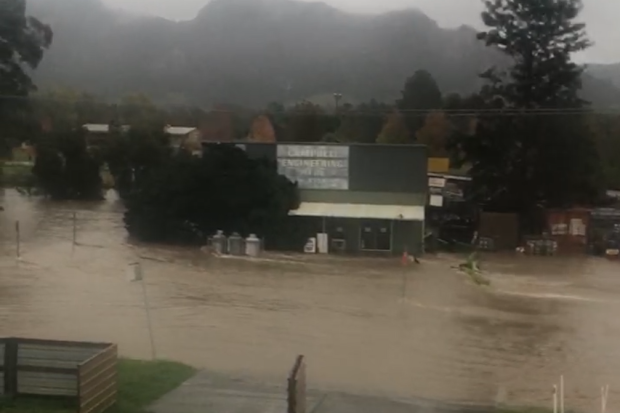Flooding at Gloucester.