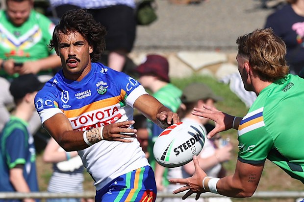 Daine Laurie in action.