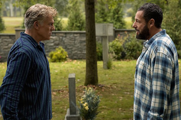 Christopher McDonald and Adam Sandler in Happy Gilmore 2