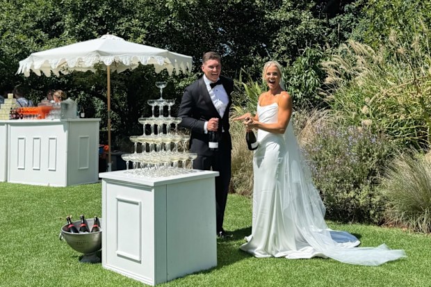 Reuben Garrick Riley Wishart wedding NRL player Manly Sea Eagles