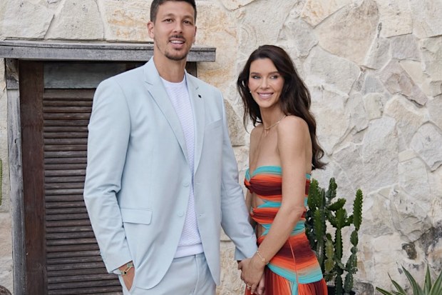 Brittany Hockley and husband Ben Siegrist
