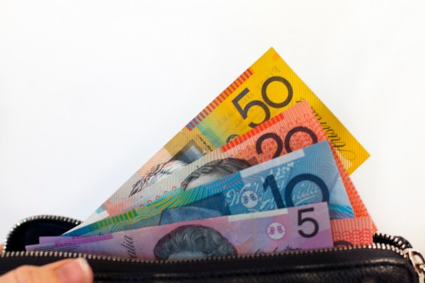 Money in a wallet