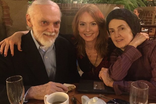 Alicia Witt with her parents Robert and Diane.