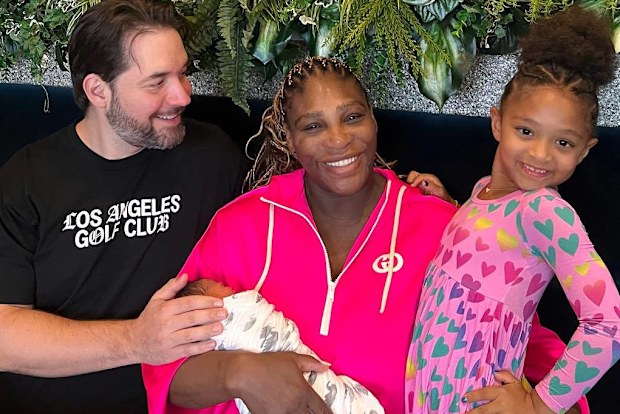 Alexis Ohanian and Serena Williams