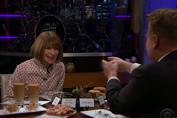 Anna Wintour on The Late Late Show with James Corden