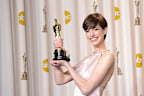 Anne Hathaway at Hollywood & Highland Center on February 24, 2013 in Hollywood, California.