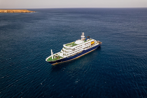 The MV Honidus, which is reportedly suffering from an outbreak of the deadly hantavirus. Three people have died, and another is in intensive care in South Africa.