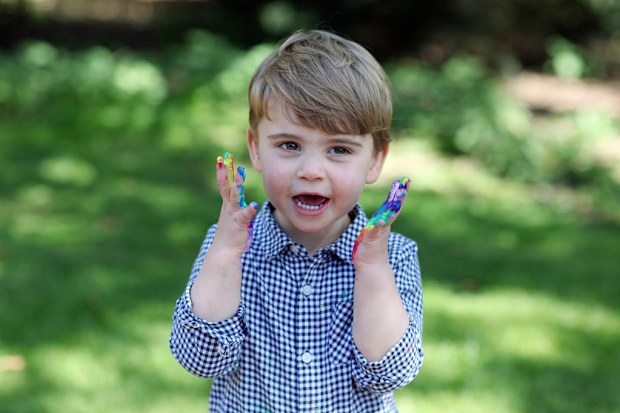It looks like Prince Louis is having lots of fun for his birthday.