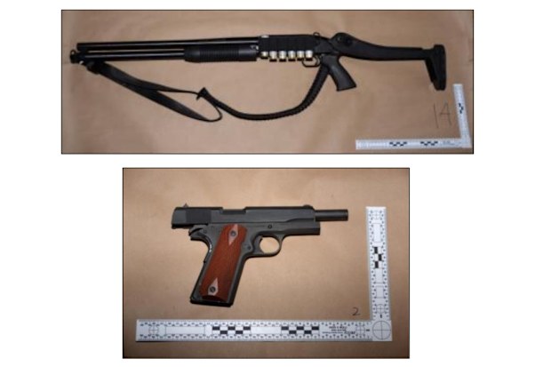 Some of the weapons that Cole Tomas Allen possessed