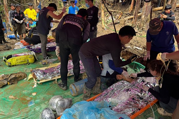 Laos cave rescue