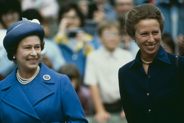 Queen and Princess Anne Balmoral, Scotland, 1983
