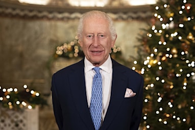 King Charles delivers his Christmas speech, December