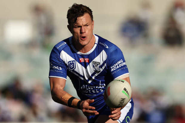 Liam Knight of the Bulldogs.
