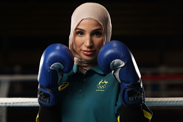 Tina Rahimi, member of the Australian 2024 Paris Olympic Games Boxing Squad.