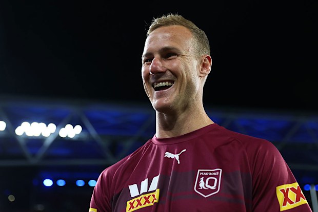 Daly Cherry-Evans  of the Maroons.