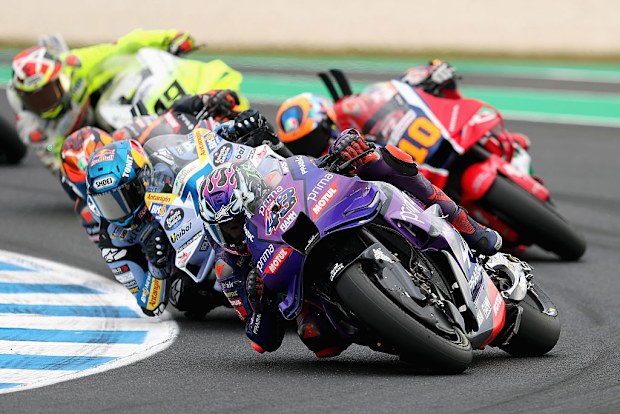 Jack Miller Avustralya MotoGP'sinde yarışıyor.