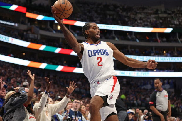 Kawhi Leonard #2 of the LA Clippers.