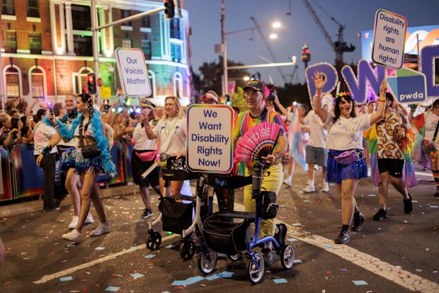 Sydney Gay and Lesbian Mardi Gras parade 
