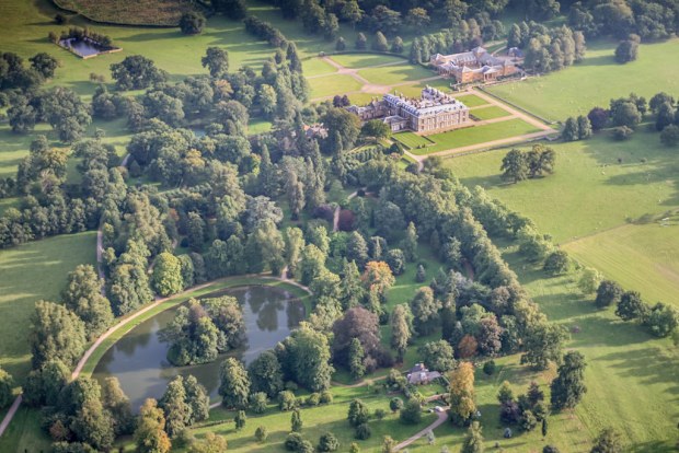 The Althorp Estate is located in Northamptonshire, United Kingdom. 