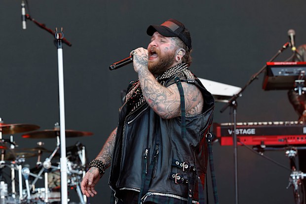 Teddy Swims headlines the Super Bowl LX Tailgate Concert presented by NetApp prior to the start of the Seattle Seahawks versus the New England Patriots Super Bowl LX game on February 8, 2026, at Levi's Stadium in Santa Clara, CA.