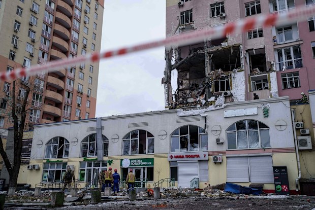 Drone attack in Kyiv