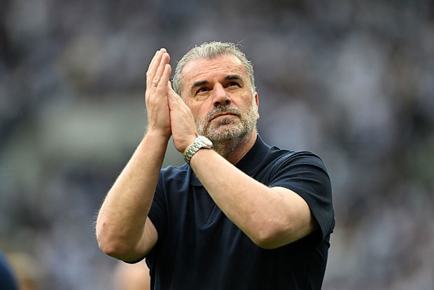 Ange Postecoglou, former manager of Tottenham Hotspur.