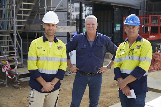 Foreman  Keith Dan and Scott Cam The Block 