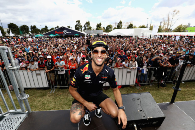 During the Australian Formula One Grand Prix at Albert Park on March 25, 2018 in Melbourne, Australia.