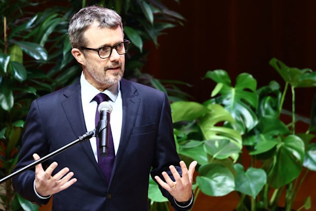 King Frederik X of Denmark speaks during the Grand Opening of the Business Forum at Polish History Museum in Warsaw, Poland on January 31, 2024. 