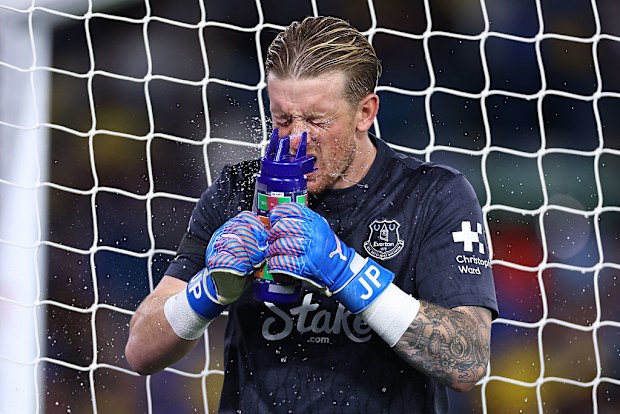 Jordan Pickford of Everton.