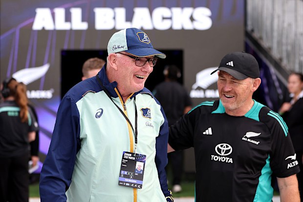 Mike Cron of Australia at Eden Park.