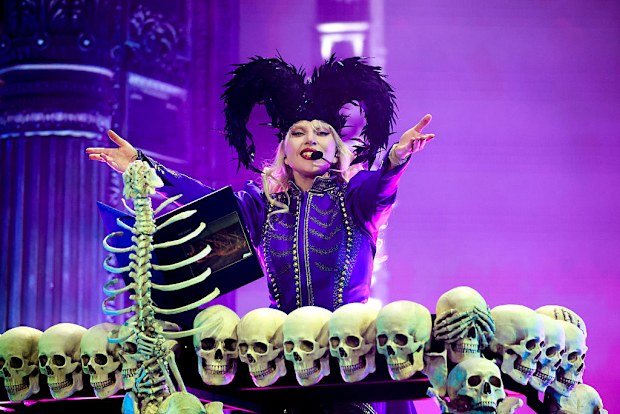 INDIO, CALIFORNIA - APRIL 11: (FOR EDITORIAL USE ONLY) (EXCLUSIVE ACCESS) Lady Gaga performs at the Coachella Stage during the 2025 Coachella Valley Music and Arts Festival at Empire Polo Club on April 11, 2025 in Indio, California. (Photo by Kevin Mazur/Getty Images for Coachella)