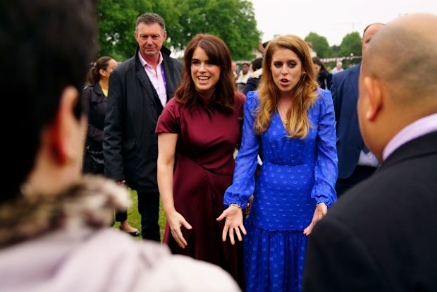 Princess Eugenie and Princess Beatrice 