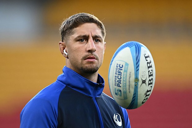 Zac Lomax of the Force is seen ahead of the round eight Super Rugby match.