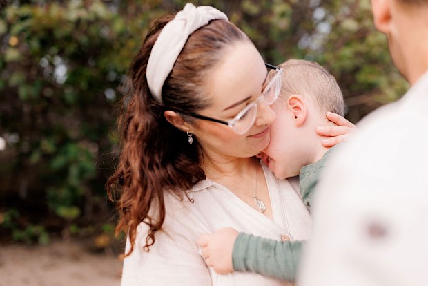 The parents were shocked when they discovered Tully's diagnosis