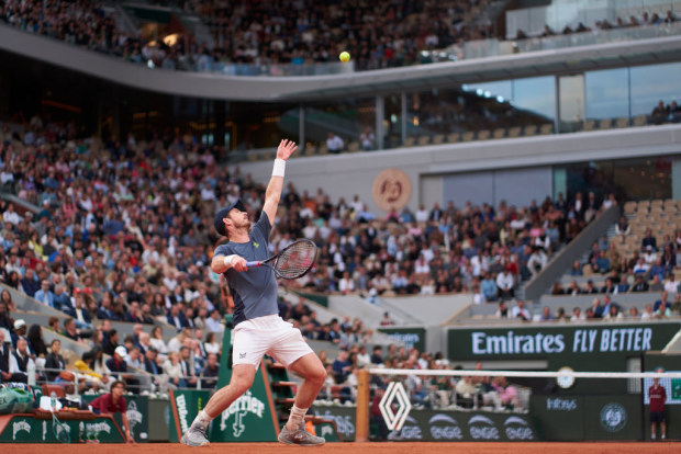 Andy Murray, Roland Garros Day One.