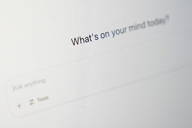 Chat GPT landing page