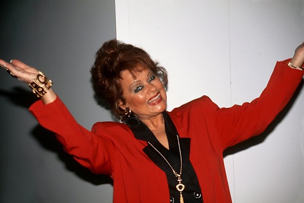 Evangelist and television personality Tammy Faye Bakker (Messner) in 1996.