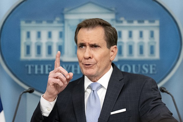 White House national security communications adviser John Kirby.