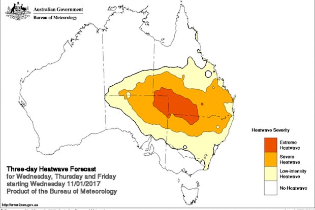 (Bureau of Meteorology)