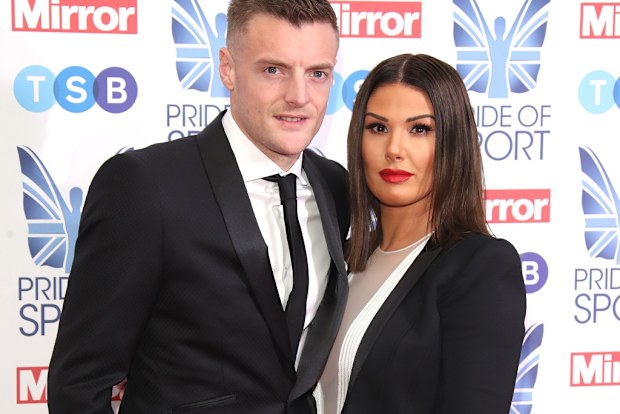 Rebekah Vardy with husband Jamie