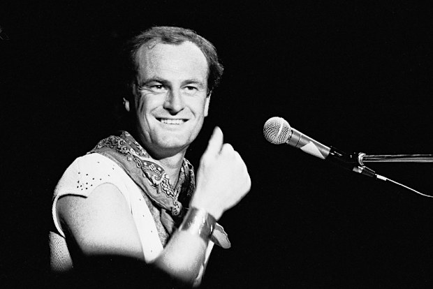 Australian singer-songwriter and performer Peter Allen.