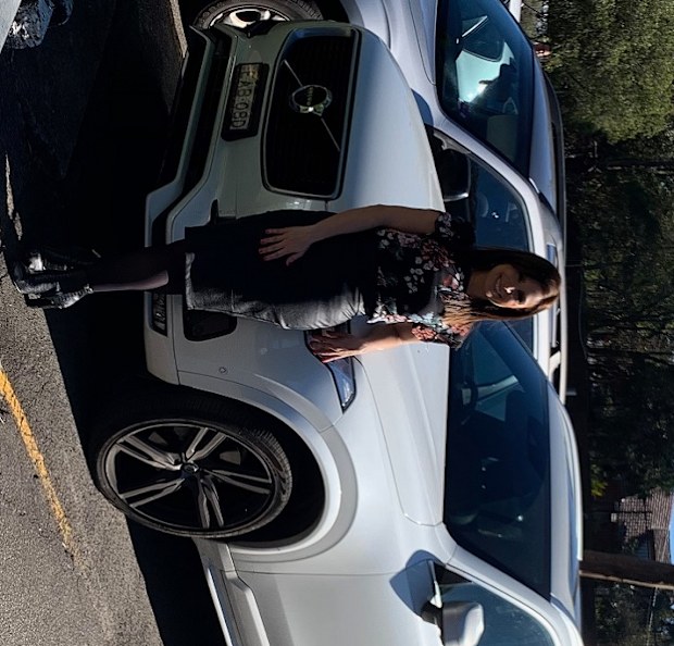 'It took some time to get used to driving a car this big.'