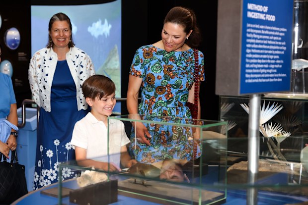 Crown Princess Victoria of Sweden and Prince Oscar of Sweden 