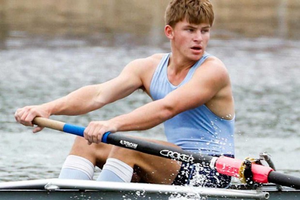 Stirling Heriot represented the King's School in rowing.