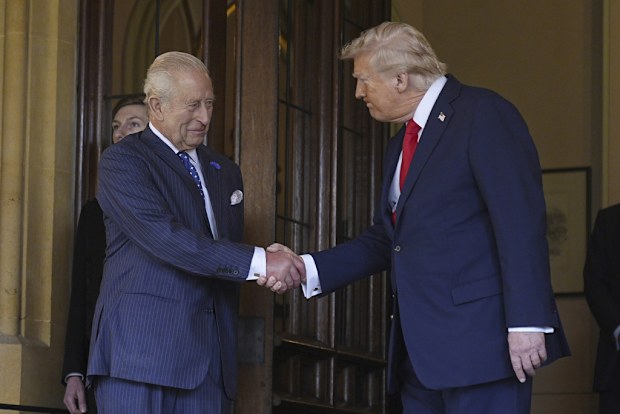 US President Donald Trump, King Charles